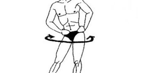 Pelvis rotation - a simple but effective exercise for potency in men